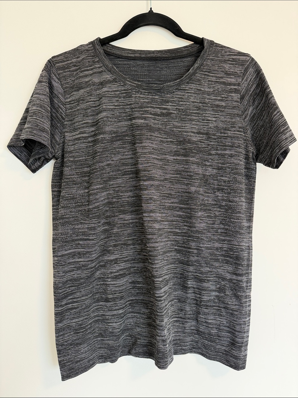 Lululemon Dark Heathered Grey Short Sleeve Tee